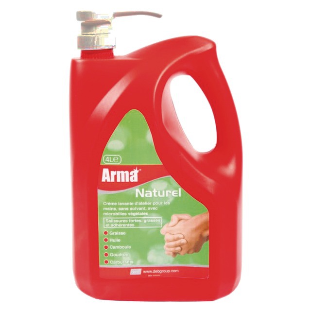 Savon Naturel Salissures Fortes Bidon avec Poussoir 4L Arma référence fournisseur 1983401